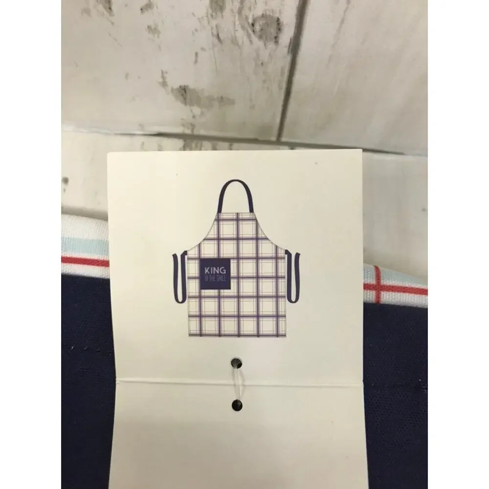 BBQ set of apron and oven mitts